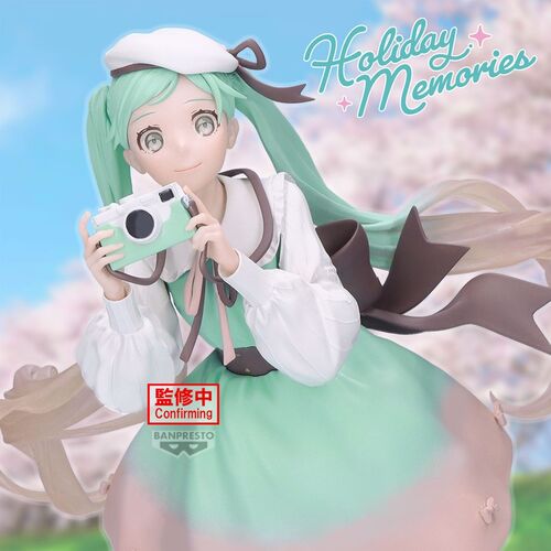 Figura Camera Holiday Memories Hatsune Miku 20cm