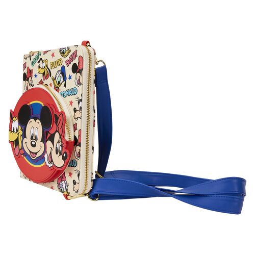 Loungefly Disney Classic Mickey and Friends crossbody journal