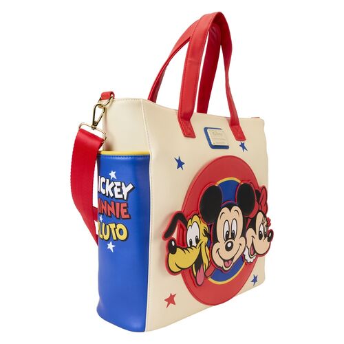 Loungefly Disney Classic Mickey and Friends convertible backpack tote bag