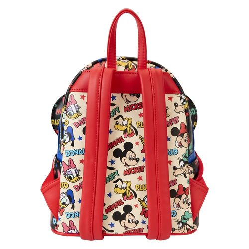 Loungefly Disney Classic Mickey and Friends backpack + headband 26cm