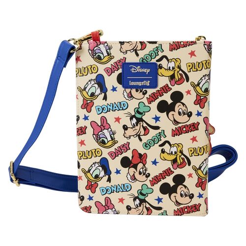 Loungefly Disney Classic Mickey and Friends crossbody journal