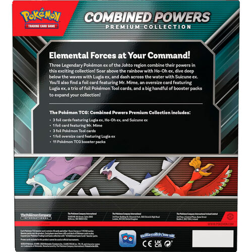 Blister cartas coleccionables Combined Powers Premium Pokemon ingles