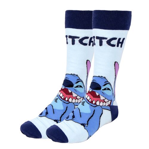 Disney Stitch pack 3 assorted socks adult