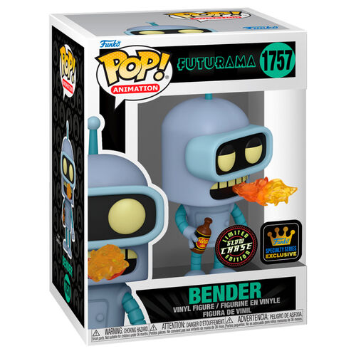 POP figure Futurama Bender 5 + 1 Chase Exclusive