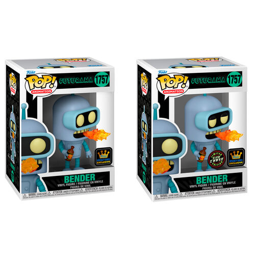 POP figure Futurama Bender 5 + 1 Chase Exclusive