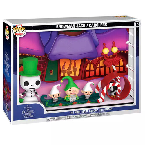 POP figure Moments Deluxe Disney Nightmare Before Christmas Snowman Jack Carolers