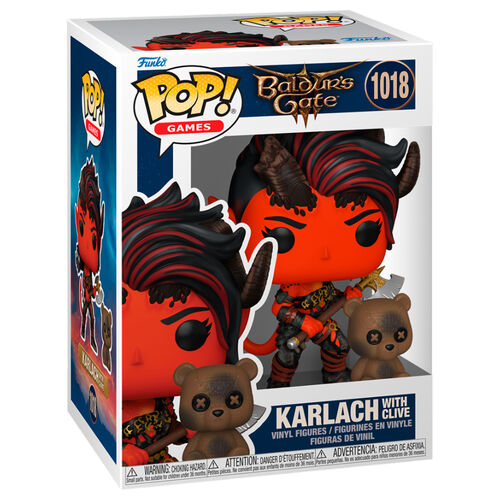 POP figure Baldurs Gate Karlach with Clive