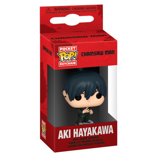 Pocket POP Keychain Chainsaw Man Aki Hayakawa