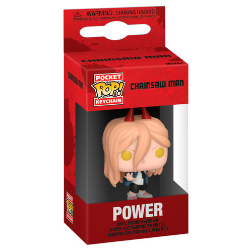 Pocket POP Keychain Chainsaw Man Power