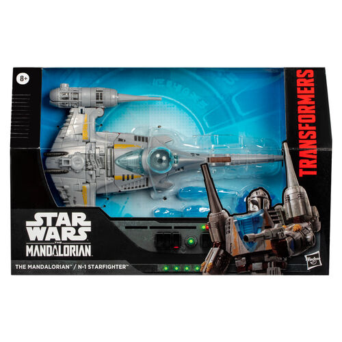 Transformers Star Wars The Mandalorian N-1 Starfighter figure 19cm