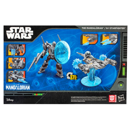 Figura N-1 Starfighter The Mandalorian Star Wars Transformers 19cm