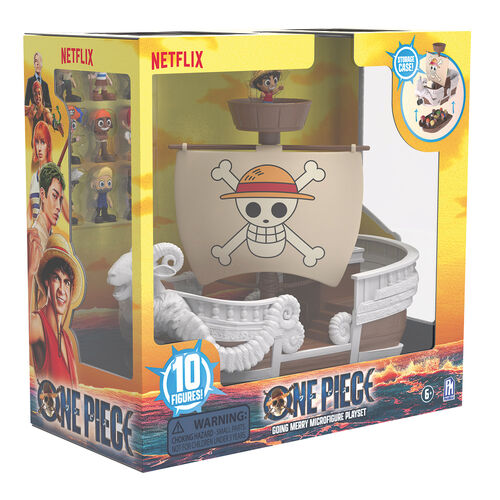 Playset Barco + 10 figuras One Piece