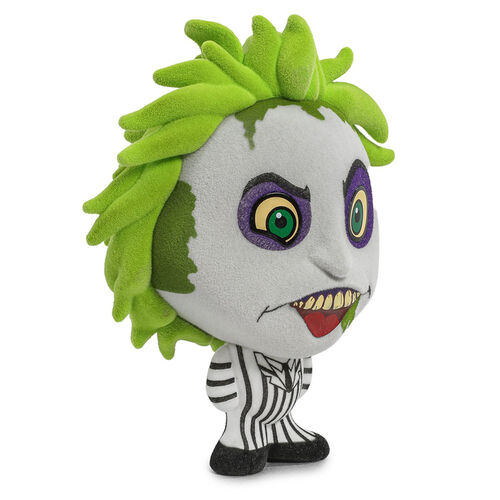 Beetlejuice Kidrobot Bhunny Flocked Beetlejuice figure 10cm