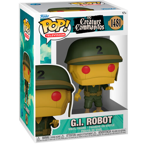 POP figure DC Comics Creature Commando G.I. Robot