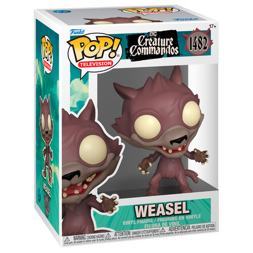 Figura POP DC Comics Comandos de Criaturas Weasel