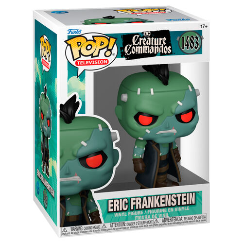 Figura POP DC Comics Comandos de Criaturas Eric Frankenstein