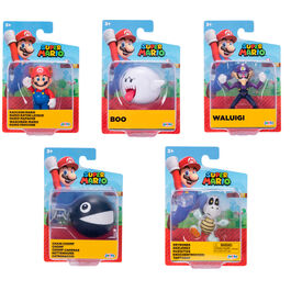 Figura Super Mario wave 45 Super Mario Bros 6cm surtido