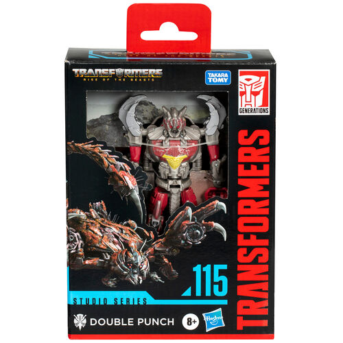 Transformers Rise of the Beats Studio Series Double Punch figure 11cm