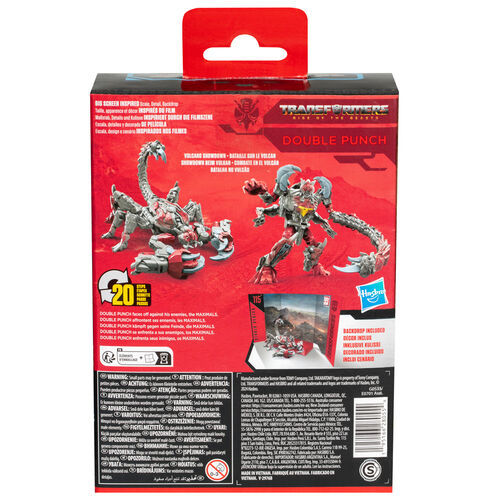 Figura Double Punch Studio Series El Despertar de las Bestias Transformers