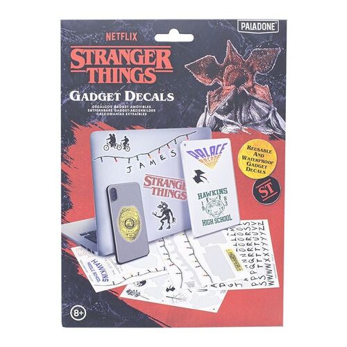 Stranger Things Gadgets stickers