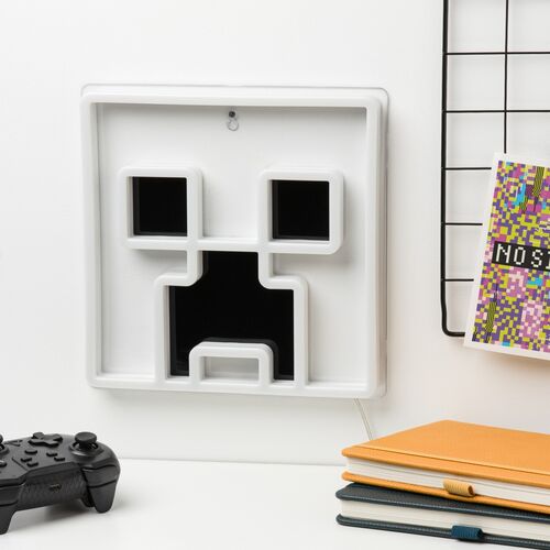 Minecraft Creeper LED Wall lamp 25cm