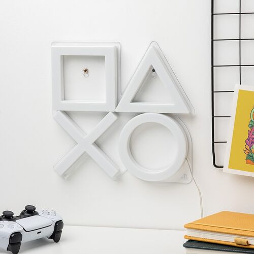 Lampara pared LED PlayStation