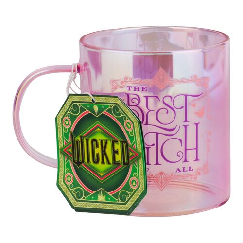 Wicked Glinda Iridescent glass mug 520ml