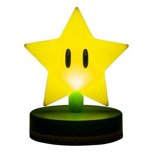 Super Mario Bros Star Icons lamp 12cm