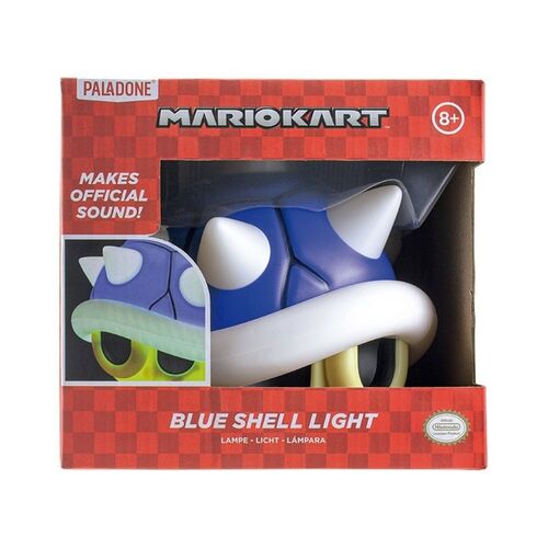 Mario Kart Blue Shell lamp 14cm