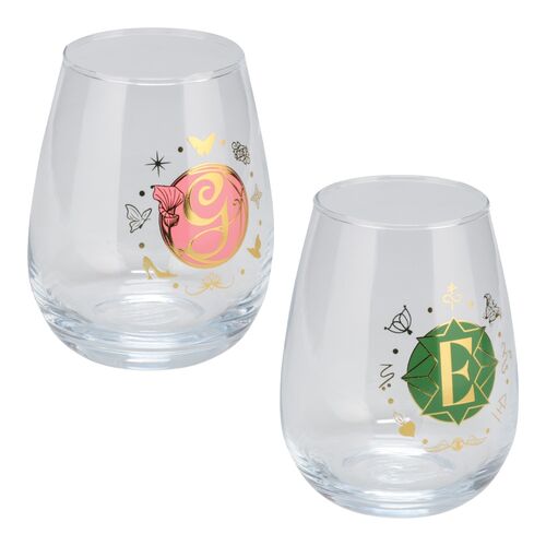 Wicked Set of 2 glass tumblers