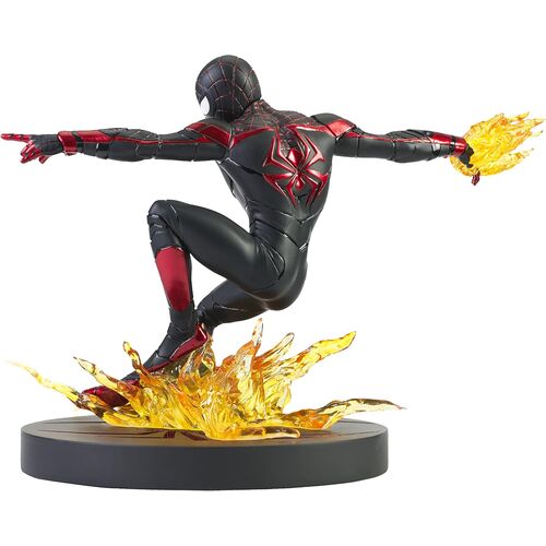 Figura Miles Morales Spiderman PS5 Marvel Gallery Comic 18cm