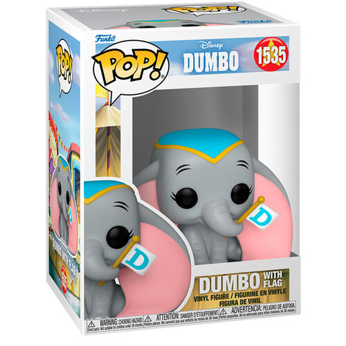 POP figure Disney Dumbo - Dumbo with Flag