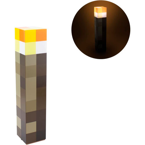 Minecraft Torch lamp 28cm