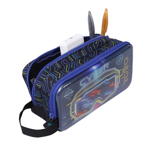 Mettaverse double pencil case