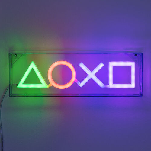 PlayStation Symbols LED lamp