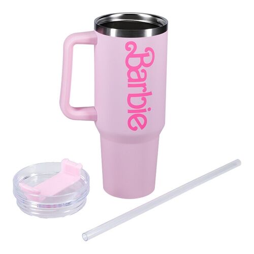 Barbie thermo straw tumbler 1200ml