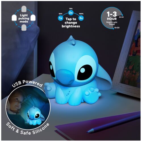 Disney Stitch 3D lamp 15cm