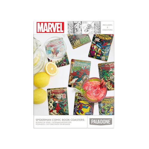 Marvel Spiderman Set 8 coasters