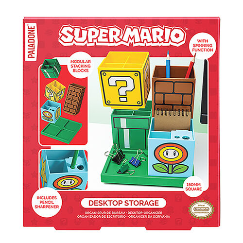 Super Mario Bros Desk organiser 15cm