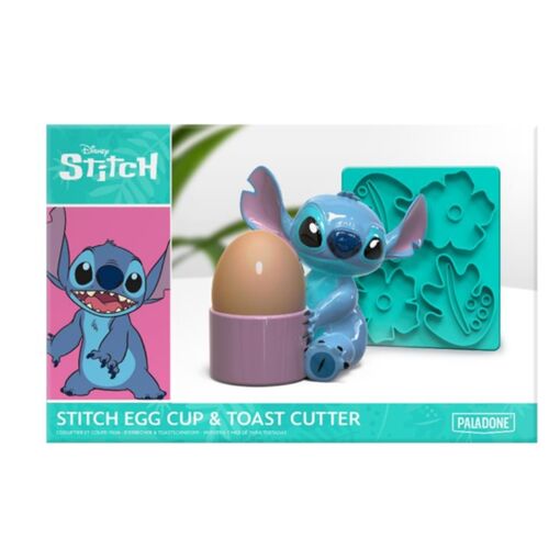 Disney Stitch Egg Cup and Mould set