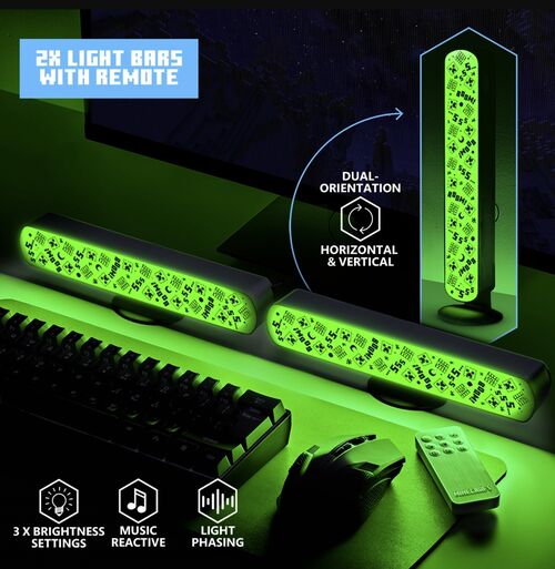 Minecraft Creepers Set 2 light bars