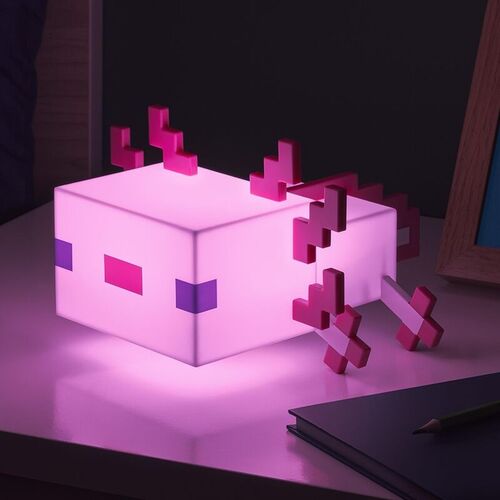 Minecraft Ajolote lamp 13cm