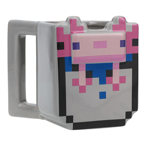 Taza 3D Ajolote Minecraft 400ml