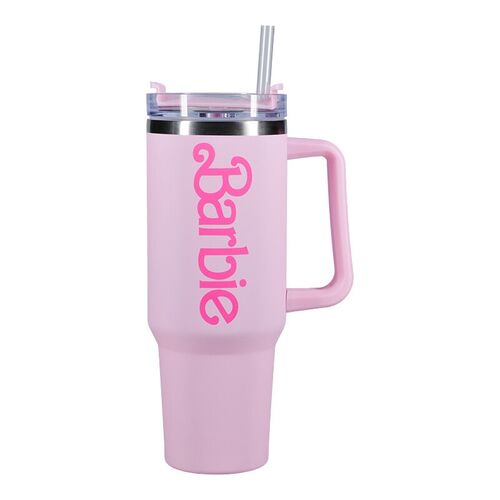 Barbie thermo straw tumbler 1200ml