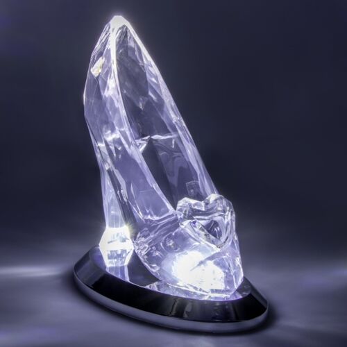 Crystal Shoe 3D lamp 19cm