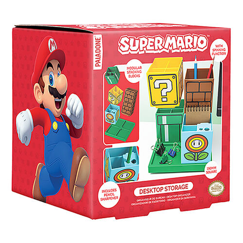 Organizador escritorio Super Mario Bros 15cm