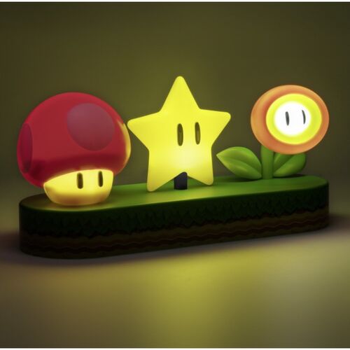 Super Mario Bros Icons lamp