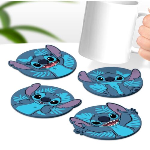 Disney Stitch Set 4 coasters