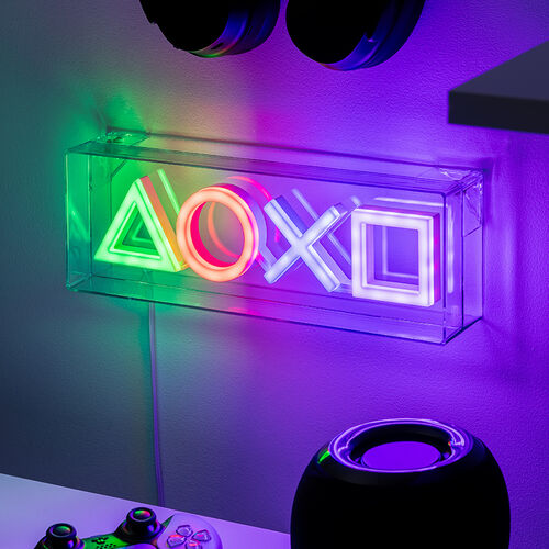 PlayStation Symbols LED lamp