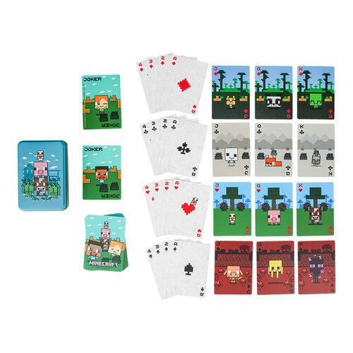 Minecraft Deck of Cards